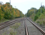 10.10.2014 Bahnhof Gterglck Strecke von Wiesenburg