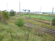 10.10.2014 Bahnhof Gterglck Verbindungskurve nach Berlin