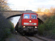 30.10.2013 Anschluss Zementwerk Bernburg