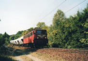 09.08.2003 171.011-0 in der 6,3% Steigung vor Httenrode