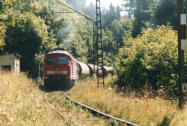 29.08.2005 241.449-8 in der 6,3% Steigung vor Httenrode