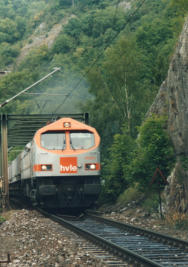 V330.3 der HVLE am 24.07.2006 an der ,,Brcke Haus am Stein"