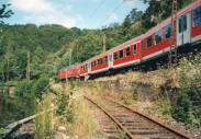 RB nach Rbeland am 01.08.2005 an der ,,Brcke Haus am St