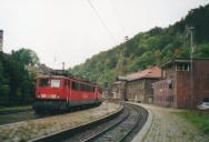 171.013-3 am 26.09.2002 im Bahnhof Rbeland