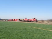 der Nahgterzug nach Bernburg