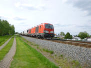 einer der vier angemieteten Dieselvectrons von Siemens