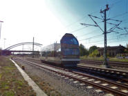 Ein Doppelstocktriebwagen der Baureihe 670