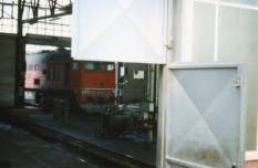 Lokschuppen Gsten mit 120.223-3