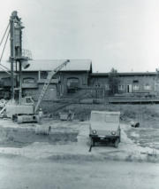 der neue Schuppen entsteht