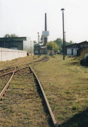 am Stellwerk GO mit Blick zum Bw am 21.09.2003