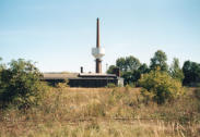 Blick vom Gterbahnhof zum Bw Gsten am 05.09.2004