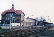 der Personenbahnhof Gsten am 16.03.1999