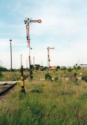 Ausfahrtsignale Richtung Personenbahnhof