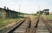 Ausfahrt Richtung Personenbahnhof