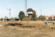 Gleisstumpf am Personenbahnhof