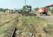 Demontage der Gleisanlagen im ehemaligen Gterbahnhof