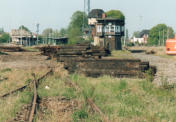 Demontage der Gleisanlagen im ehemaligen Gterbahnhof