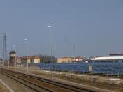 25.03.2018 der Solarpark auf dem Gelnde des Gbf.Gsten