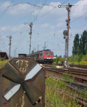 Ausfahrtgruppe in Richtung Halle