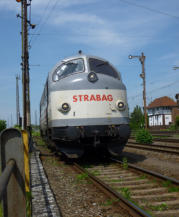 die Nohab-Strabag auf Lz-Fahrt nach Bernburg