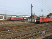 Hochbetrieb im Gterbahnhof Kthen