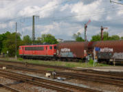 eine 155 auf dem Weg nach Magdeburg