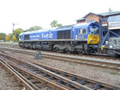 Class 66 der Heavy Haul Power am 17.10.2012 in Haldensleben