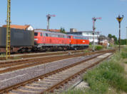 2 mal 225 der Lappwaldbahn am 17.07.2014 in Haldensleben