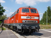 2 mal 225 der Lappwaldbahn am 17.07.2014 in Haldensleben