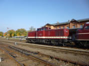 202.484-2 und eine Nohab am 17.10.2017 in Haldensleben